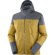 エックスエー 2.5L ウォータープルーフ ジャケット XA 2.5L WATERPROOF JACKET LC1540400 CUMIN/EBONY/AO Lサイズ [アウトドア レインジャケット メンズ]