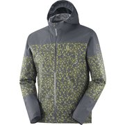 エックスエー 2.5L ウォータープルーフ ジャケット XA 2.5L WATERPROOF JACKET LC1540500 EBONY/AO Mサイズ [アウトドア レインジャケット メンズ]
