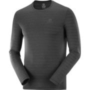 エックスエー ロング スリーブ ティー XA LONG SLEEVE TEE M LC1522700 BLACK/HEATHER Sサイズ [アウトドア カットソー メンズ]