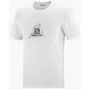 エクスプロアー ブレンド ティー EXPLORE BLEND TEE M LC1536100 WHITE Sサイズ [アウトドア カットソー メンズ]