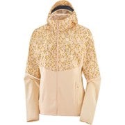 アジャイル フルジップ フーディー AGILE FZ HOODIE W LC1487700 ALMOND CREAM/AO XSサイズ [アウトドア ジャケット レディース]