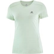 エックスエー ティー XA TEE W LC1481300 OPAL BLUE Mサイズ [ランニングウェア シャツ レディース]