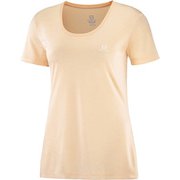アジャイル ショートスリーブ ティー AGILE SS TEE W LC1483400 ALMOND CREAM/NUDE/HEATHER Sサイズ [ランニングシャツ レディース]