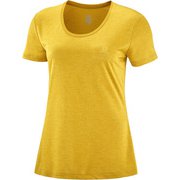 アジャイル ショートスリーブ ティー AGILE SS TEE W LC1483500 ARROWWOOD/LEMON CURRY/HEATHER XSサイズ [ランニングシャツ レディース]