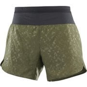 エックスエー ショーツ XA SHORT W LC1482600 OLIVE NIGHT Mサイズ [ランニングウェア ショートパンツ レディース]