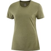 コメット ショート スリーブ ティー COMET SHORT SLEEVE TEE W LC1485600 MARTINI OLIVE/HEATHER Sサイズ [アウトドア カットソー レディース]