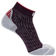 ウルトラ アンクル ULTRA ANKLE LC1556500 MAVERICK/RACING RED Mサイズ(24.5-26.5cm) [アウトドア ソックス]