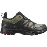 エックス ウルトラ 4 ワイド ゴアテックス X ULTRA 4 WIDE GORE-TEX L41386500 DEEP LICHEN GREEN/BLACK/OLIVE NIGHT 27cm [ハイキングシューズ メンズ]