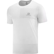 センス ティー SENSE TEE M LC1478100 WHITE/ASHLEY BLUE Mサイズ [ランニングウェア シャツ メンズ]