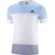 センス ティー SENSE TEE M LC1478300 WHITE/NIGHT SKY/HAWAIIAN OCEAN Lサイズ [ランニングウェア シャツ メンズ]