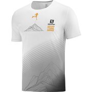 センス ティー SENSE TEE M LC1537700 WHITE/BLACK/AUTUMN BLAZE Sサイズ [ランニングウェア シャツ メンズ]