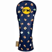 SBHF002 [スーパーマリオブラザーズ ヘッドカバー FW用 ダイヤル式番手札付き ネイビー]