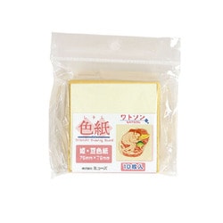 色紙パック 姫・豆色紙 76×76mm ワトソン 10枚入 SDB-NW-S