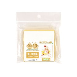 色紙パック 姫・豆色紙 76×76mm サンフラワーA画 10枚入 SDB-A-S