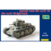 UU72495 1/72 ミリタリーシリーズ スウェーデン・Strv m/41 SII軽戦車 [組立式プラスチックモデル]