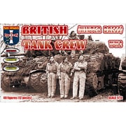 OR72061 1/72 ミリタリーシリーズ イギリス戦車兵WW2冬服・12ポーズ 48体 [組立式プラスチックモデル]