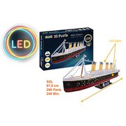 00154 3Dパズルシリーズ RMS タイタニック （LED) [立体パズル]