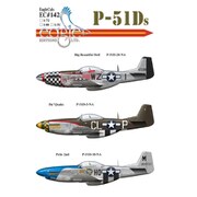 EAG32142 1/32 エアクラフト用デカール P-51D ムスタング パート4 [プラモデル用パーツ]