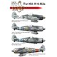 EAG32175 1/32 エアクラフト用デカール フォッケウルフ Fw190A-8/R2s “Black8” [プラモデル用パーツ]