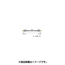 ラインケーブル RCA(オス)-RCA(オス) 3m 黒 RC03