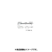 テレフォンケーブル (XLR3 オス-テレフォン オス) 2m 黒 TC02B-X2