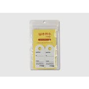 T-SS（WD) [wemo #tag ストリングタイプ S 2枚入り ホワイト デザイン]