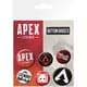 Apex Legends（エーペックスレジェンズ） アイコンバッジセット 6個入 [キャラクターグッズ]