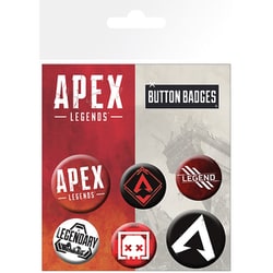 Apex Legends（エーペックスレジェンズ） アイコンバッジセット 6個入 [キャラクターグッズ]