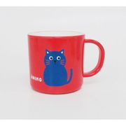 レンジ・食洗機対応 日本製 Animo コップ ねこ