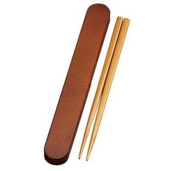 箸箱セット 日本製 わっぱ箸箱セット 木目 ライトブラウン