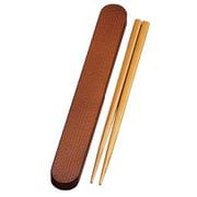 箸箱セット 日本製 わっぱ箸箱セット 木目 ライトブラウン