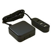 AC充電器 2m延長 USB A×2＋Type-C×1ポート 3.4A ブラック R20AC2A1C3A01BK