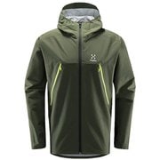 スピラ ジャケット Spira Jacket Men 604813 4HQ FJELL GREEN Mサイズ [アウトドア レインジャケット メンズ]
