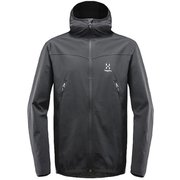 ナトリックス フード Natrix Hood Men 603997 2C5 TRUE BLACK Mサイズ [アウトドア レインジャケット メンズ]