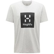 キャンプ ティー Camp Tee Men 604885 4KA GREY MELANGE/TRUE BLACK Mサイズ [アウトドア カットソー メンズ]