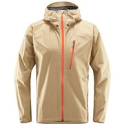 リムシリーズ ジャケット L.I.M Jacket Men 604542 007 SAND Lサイズ [アウトドア レインジャケット メンズ]