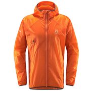 リムシリーズ シールドコンプ フード L.I.M Series Shield Comp Hood Men 604546 4N8 FLAME ORANGE Lサイズ [アウトドア ウインドブレーカー]