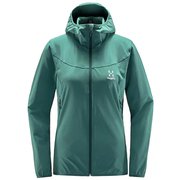 ナトリックス フード Natrix Hood Women 603998 4F7 WILLOW GREEN Mサイズ [アウトドア レインジャケット レディース]
