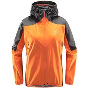 リムシリーズ コンプ ジャケット L.I.M Series Comp Jacket Women 604539 4NN FLAME ORANGE/MAGNETITE Sサイズ [アウトドア 防水ジャケット レディース]