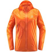 リムシリーズ シールドコンプ フード L.I.M Series Shield Comp Hood Women 604547 4N8 FLAME ORANGE Sサイズ [アウトドア ウインドブレーカー]