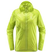 リムシリーズ シールドコンプ フード L.I.M Series Shield Comp Hood Women 604547 4HN SPROUT GREEN Mサイズ [アウトドア ウインドブレーカー]