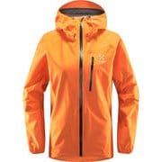 リムシリーズ ジャケット L.I.M Series Jacket Women 604543 4N8 FLAME ORANGE Sサイズ [アウトドア 防水ジャケット レディース]
