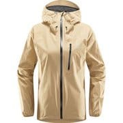 リムシリーズ ジャケット L.I.M Series Jacket Women 604543 007 SAND Sサイズ [アウトドア 防水ジャケット レディース]