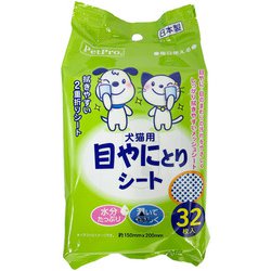 ペットプロ 目やにとりシート 32枚入