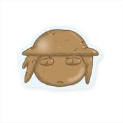 少女終末旅行 ぷっくりアクリルバッジ レーション チト [キャラクターグッズ]