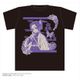 鬼滅の刃 ボトル入りTシャツ J柄 胡蝶しのぶ Black kids [キャラクター衣料品]
