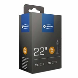8B-DV ハコ 自転車用チューブ 英式40mm 22インチ ETRTO：40-457、47-457、50-457、54-457 SW-10400011