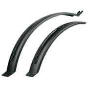 ハイトレック タイヤ幅:54mm フロントフェンダ全長:560mm リアフェンダー全長700mm ブラック マッドガード 11618