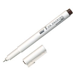 ドローイングペン フォードローイング 0.05mm ダークブラウン 4600DB-005