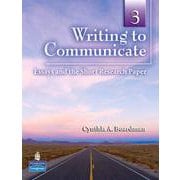 Writing to Communicate Level 3 Student Book [洋書ELT]